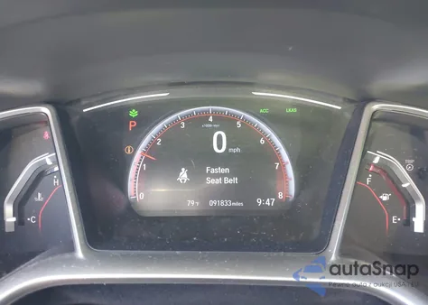 2020 Honda Civic Sport from USA, damaged, VIN 19XFC2F8XLE207694